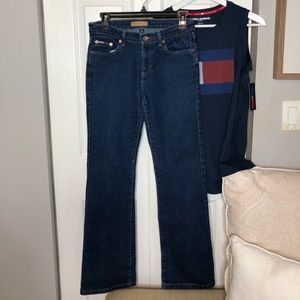 🔙🔛Tommy Hilfiger Dark Blue Jeans Bootcut, 90s